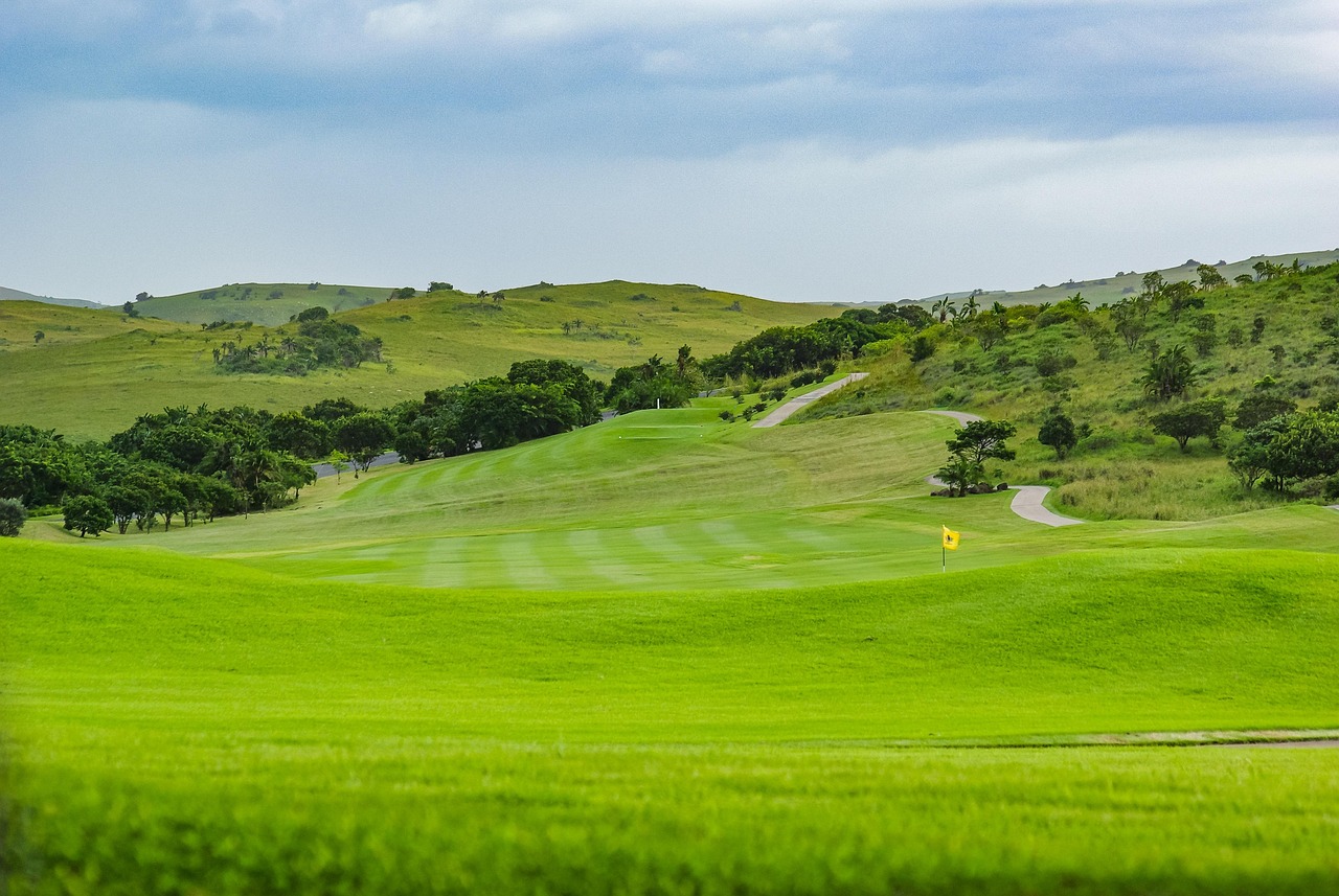 Golf course fairway